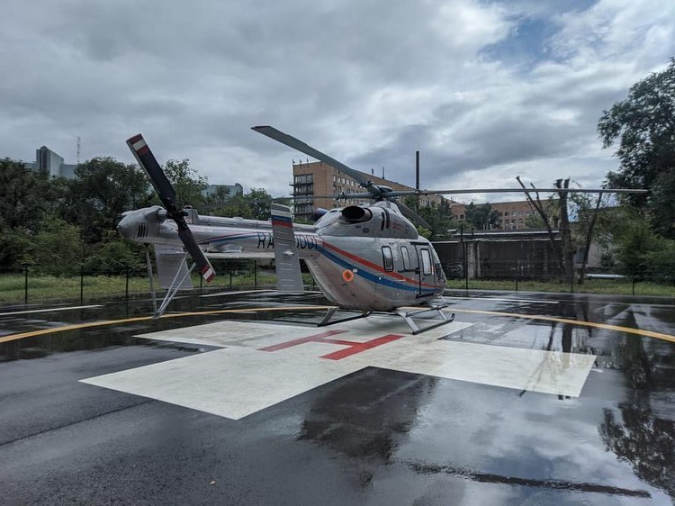 В больницу им. С.З. Фишера впервые вертолёт доставил экстренного пациента 35.172.223.251 