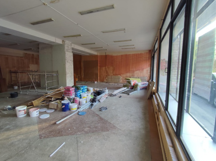 В новой модельной библиотеке Волжского приступили к ремонту помещения 35.170.82.159 