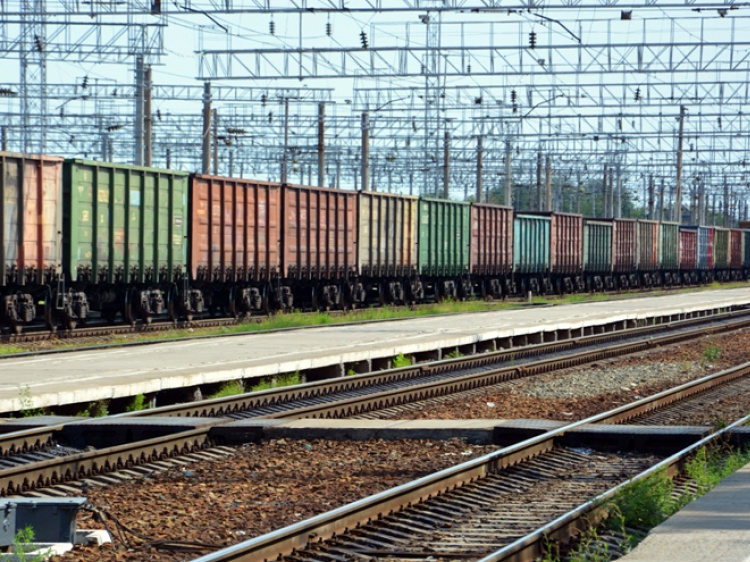 В регионе резко сократилась погрузка отдельных товаров на железной дороге