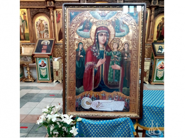 В Волжский прибыл список чудотворной иконы Божией Матери 3.239.6.58 