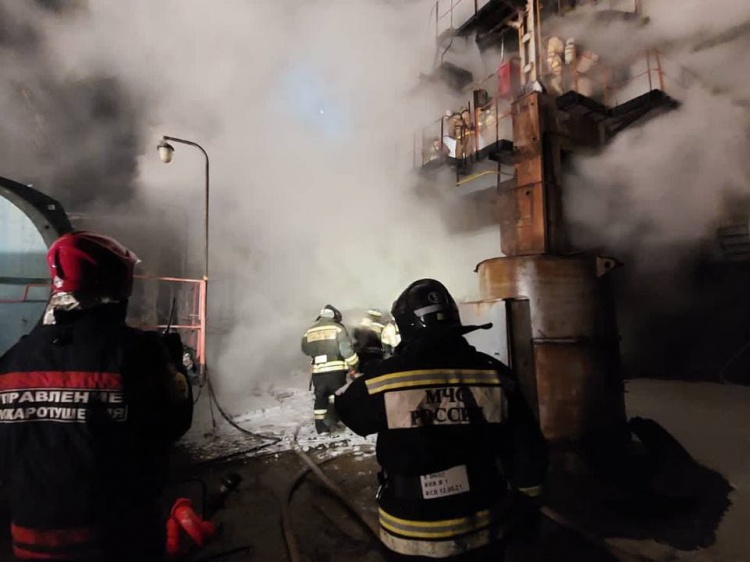 В Волжском произошёл пожар на территории ТЭЦ 3.85.80.239 