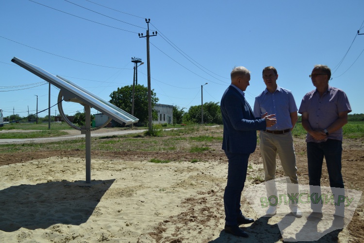 МУП «Водоканал» открыл пятую солнечную электростанцию