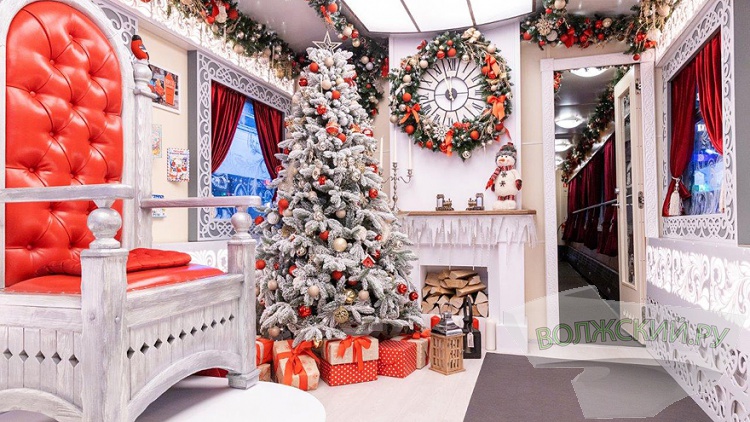В Волгоград приедет поезд Деда Мороза
