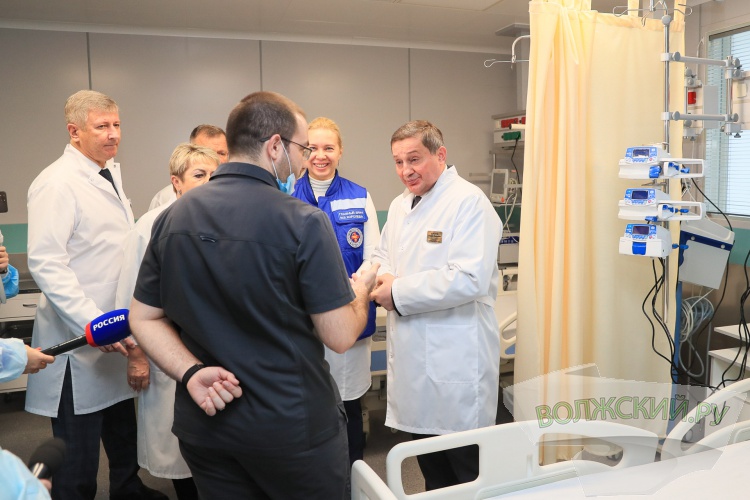 В волгоградской больнице обустроили «капсулы» с российским оборудованием