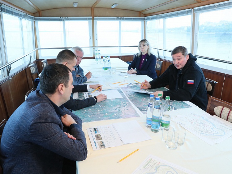 Глава Волгоградской области оценил обводнение Волго-Ахтубинской поймы