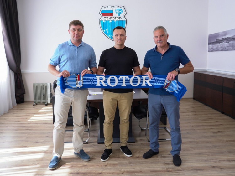 В СК «Ротор» назначен новый главный тренер из Ставрополя