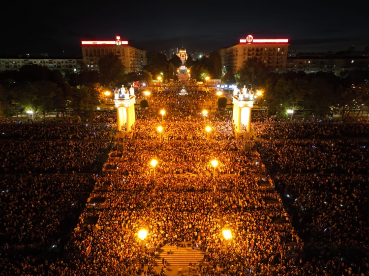 В Волгограде на фестивале молодёжи побывали свыше 240 тысяч человек