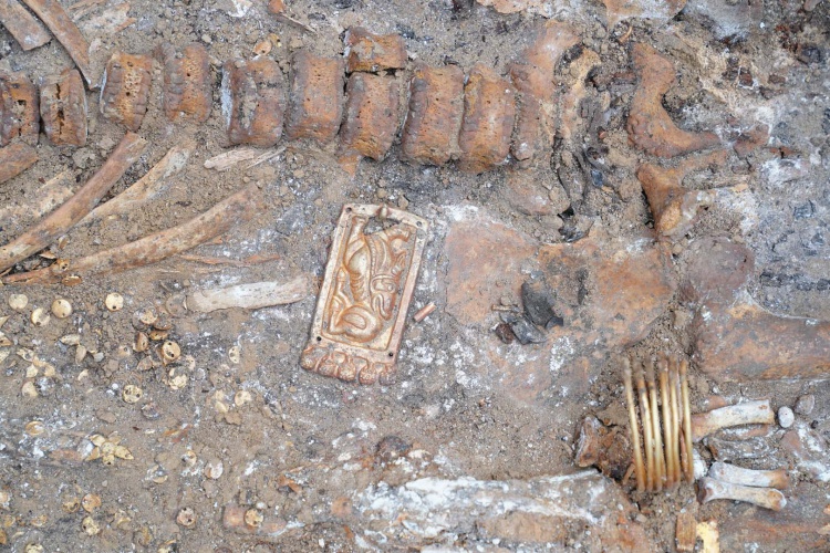 Археологи завершили раскопки кургана с сокровищами сарматов на ВТЗ