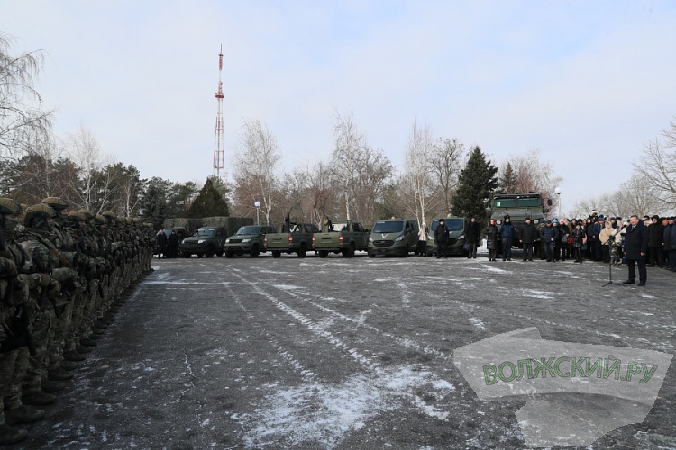 Из Волгограда в зону СВО отправляют отряд добровольцев «Сталинград»