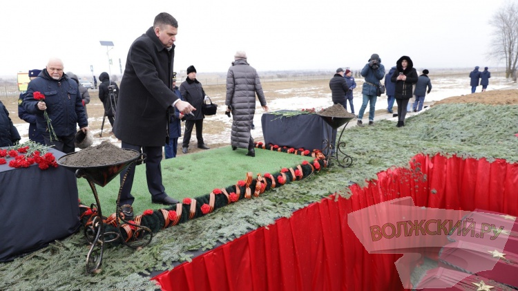 В Волгоградской области перезахоронили останки 180 бойцов