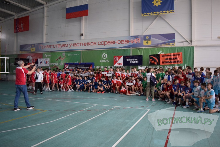 Волжский принимает финал Всероссийских соревнований по волейболу