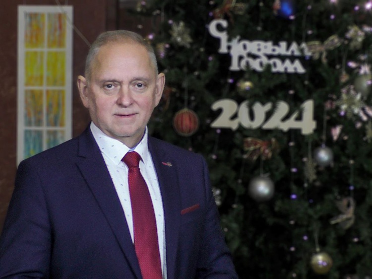 Поздравление главы города Игоря Воронина с Новым годом