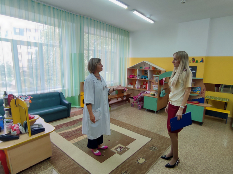 Специалисты Роспотребнадзора наведались в детские сады Волжского