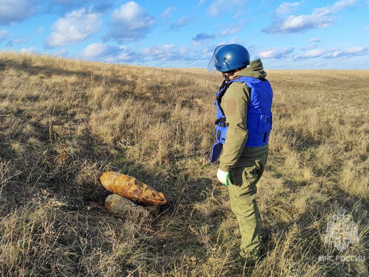 В Волгограде нашли 4 фугасные бомбы времен Сталинградской битвы