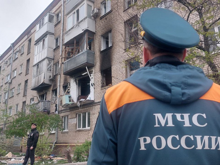 В Волгограде в жилом доме взорвался газ
