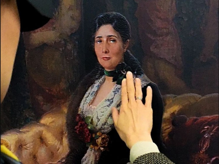 В волгоградском музее создают тактильные копии картин для слепых