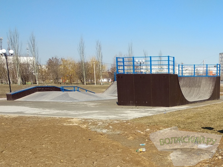 В Волжском вновь отремонтируют «проблемную» скейт-площадку