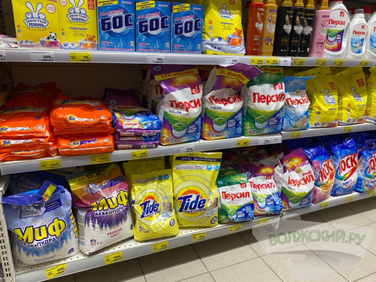 Инфляция по-волжски: продукты в магазинах Волжского за год подорожали почти на 16%