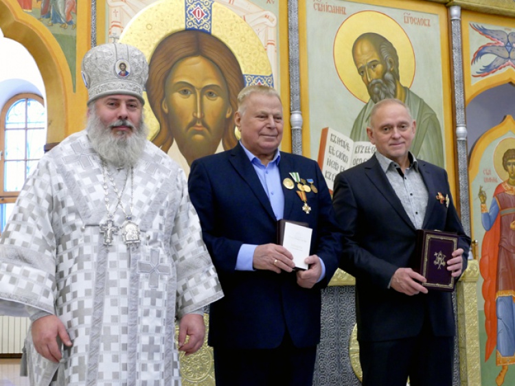 Орден Святителя Иннокентия: мэру Волжского вручили патриаршую награду